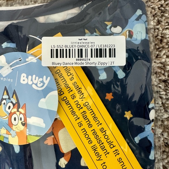 Little Sleepies Bluey 🐶 Dance Mode 🕺 Shorty Zippy 🎉🤩 - Picture 3 of 3